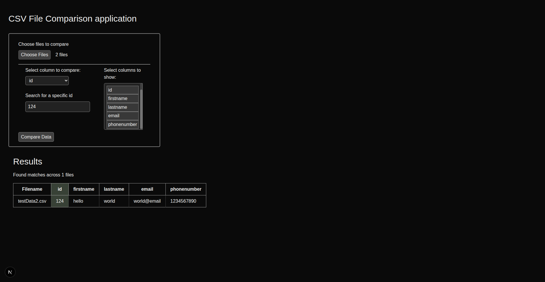 One match found with specific search One match found with specific search
