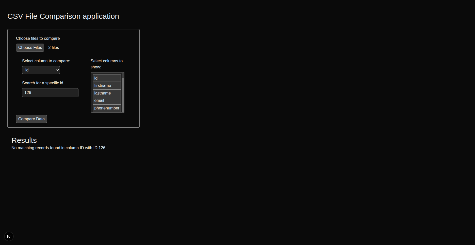 No match found with specific search No match found with specific search